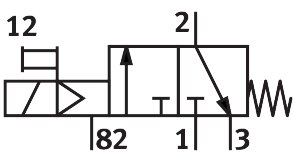Van điện từ Festo MFH-3-1/2