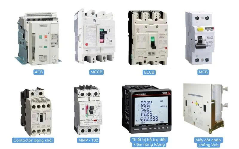thiết bị đóng cắt mitsubishi